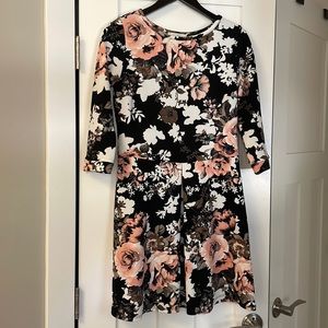 Floral boutique dress